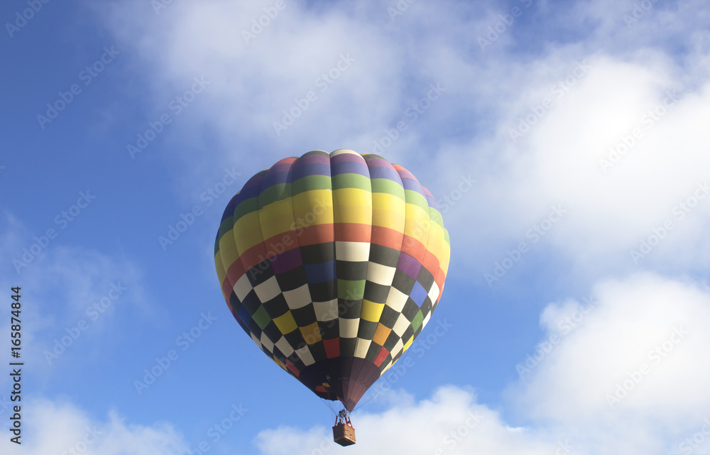 Naklejka premium Balloon and sky