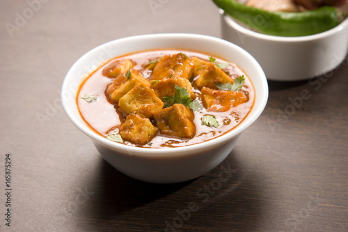 Paneer Masala with Peas or Cheese Cooked with Peas, Indian Dish