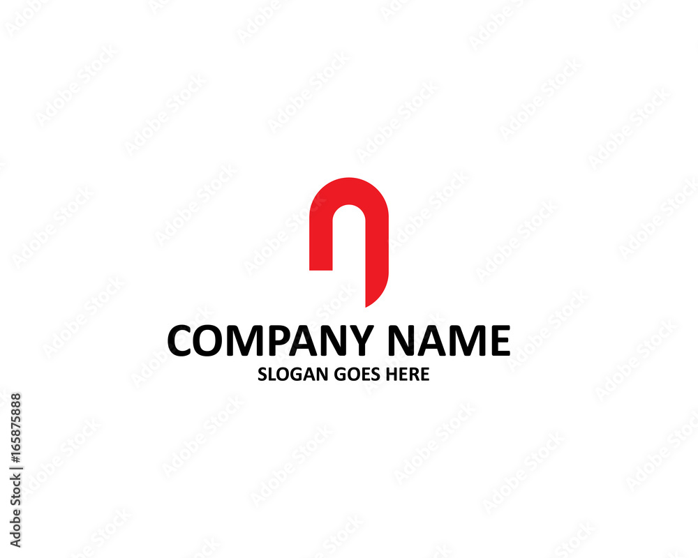 n letter logo n letter logo