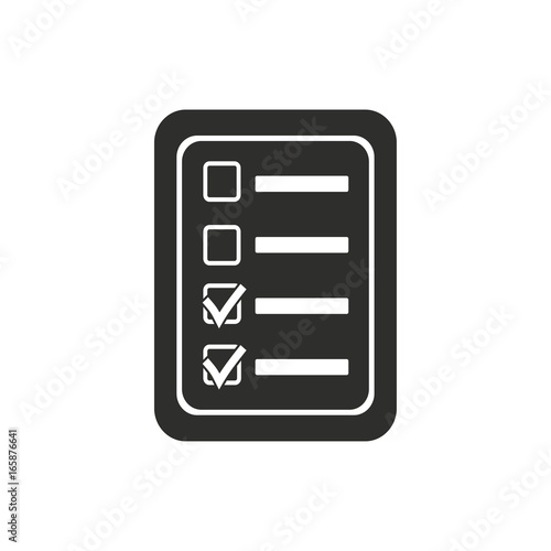 Checklist vector icon. © lovemask