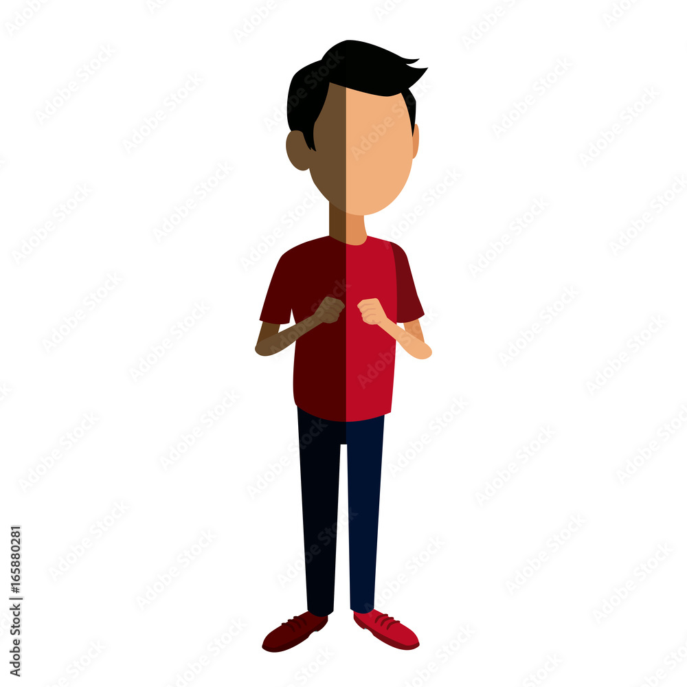 school boy standing student education school boy standing student education