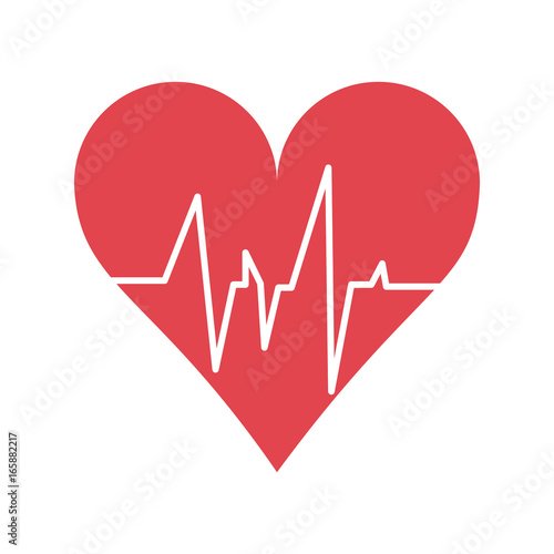heart cardiogram icon image