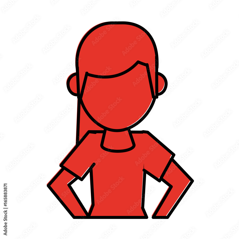 woman avatar icon image