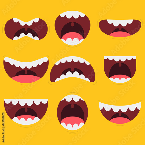 Funny Mouths And Expressions