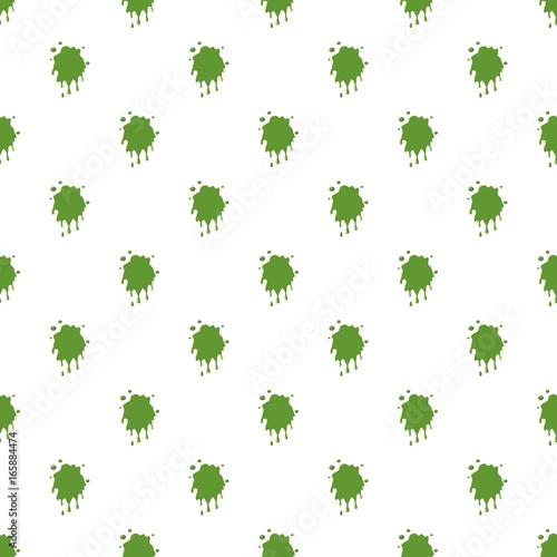 Slime spot isolated on white background