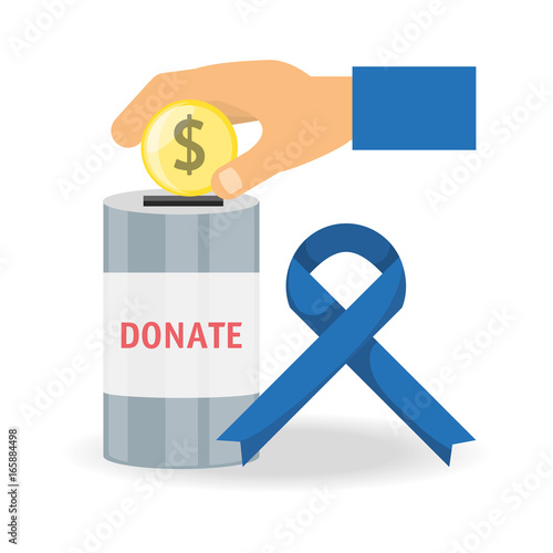 cash money donation support to charity of the people