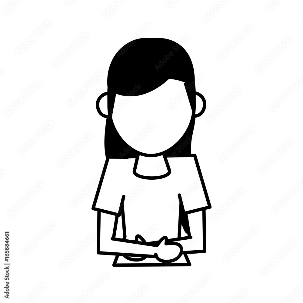 woman avatar icon image