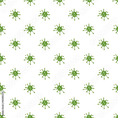 Slime spot isolated on white background