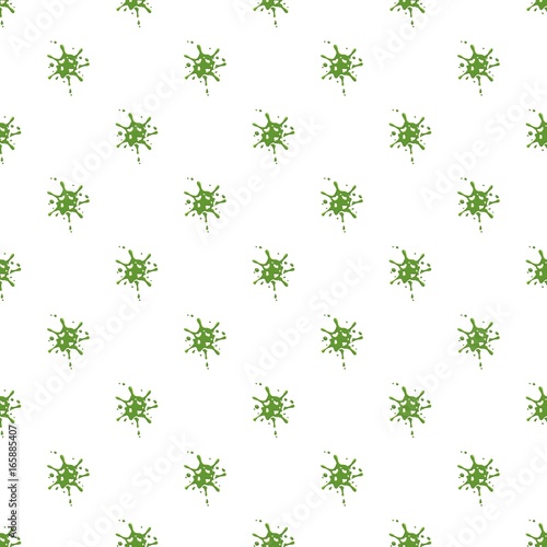 Splattered mucus isolated on white background
