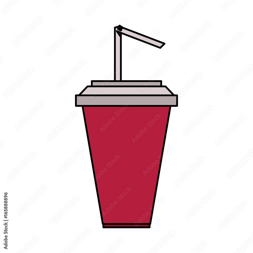 soda disposable cup icon image soda disposable cup icon image