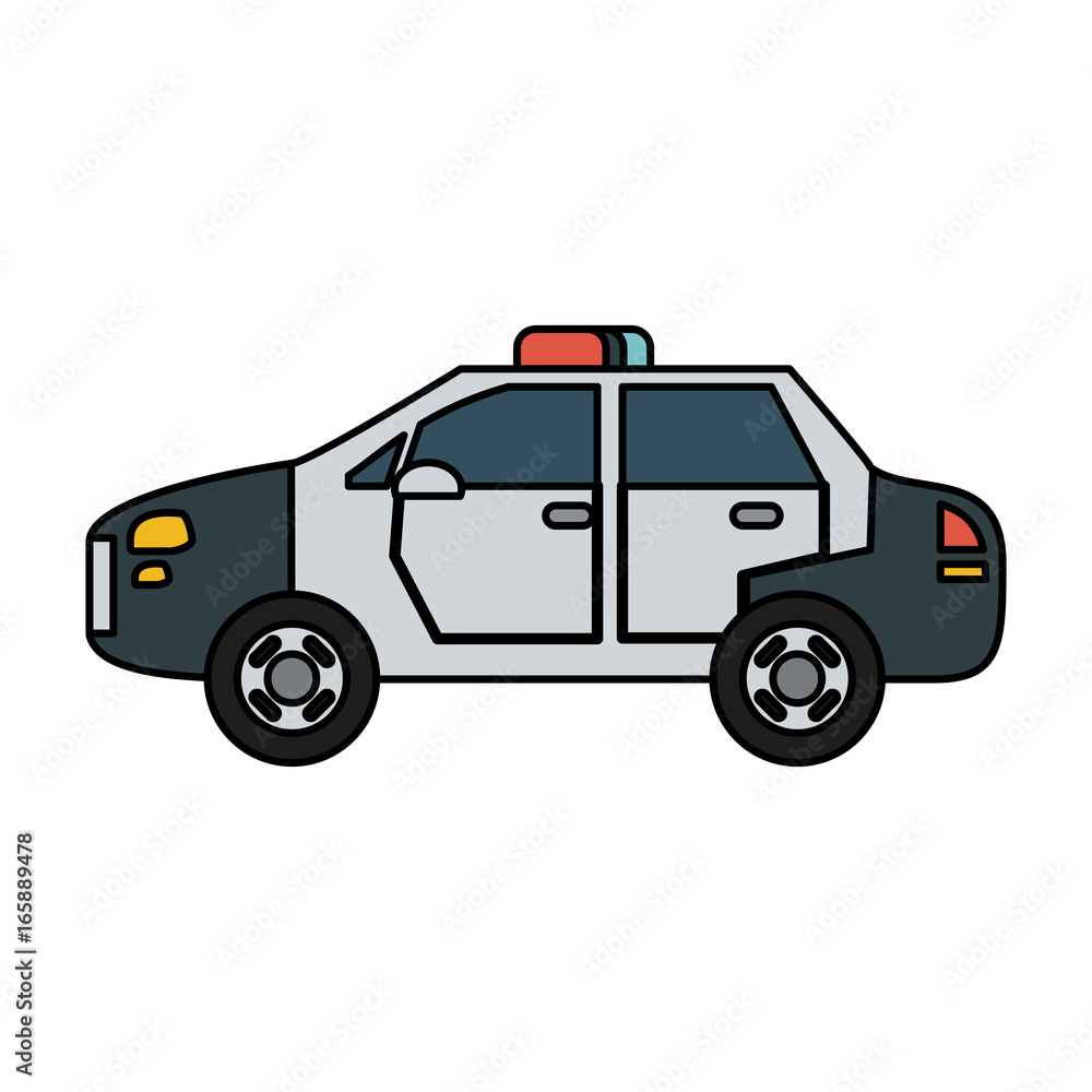 police car icon image