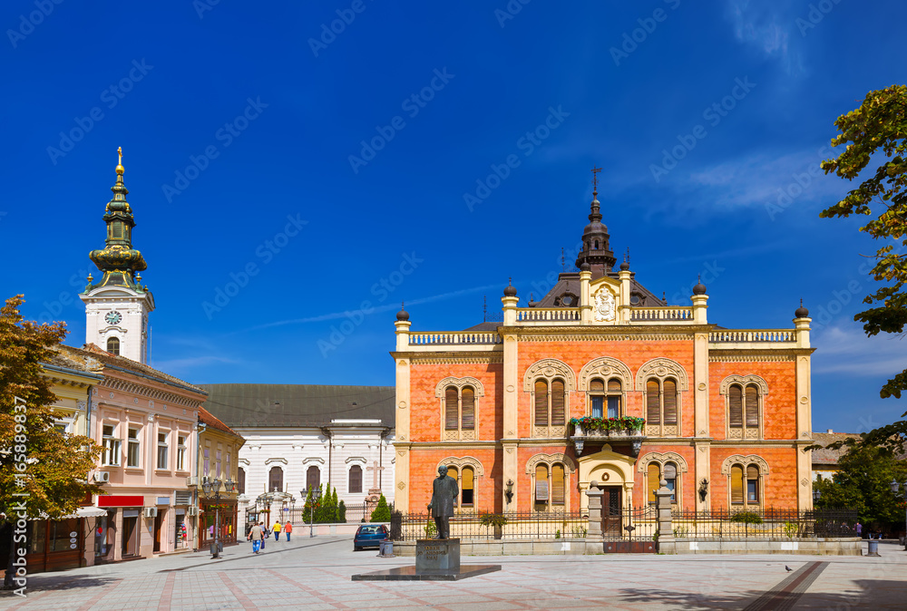 Old town in Novi Sad - Serbia