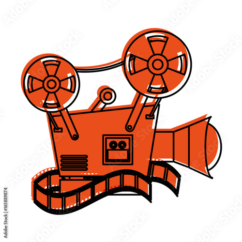 film projector icon image