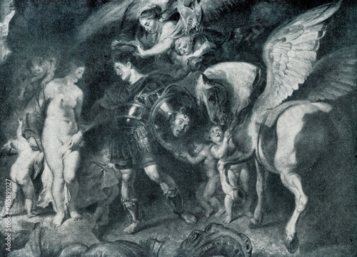 Perseus and Andromeda (Rubens, 1622) photo