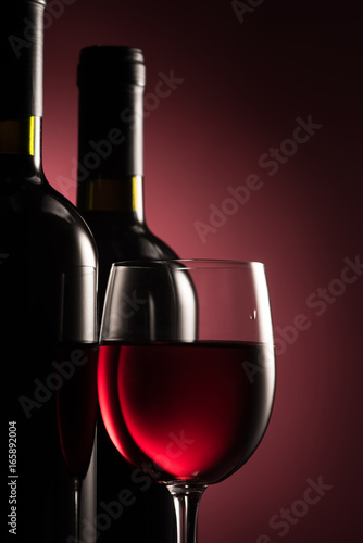 Billede på lærred Red wine selection