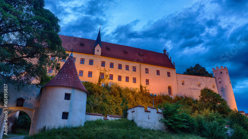 Das hohe Schloss zu Füssen in Bayern.