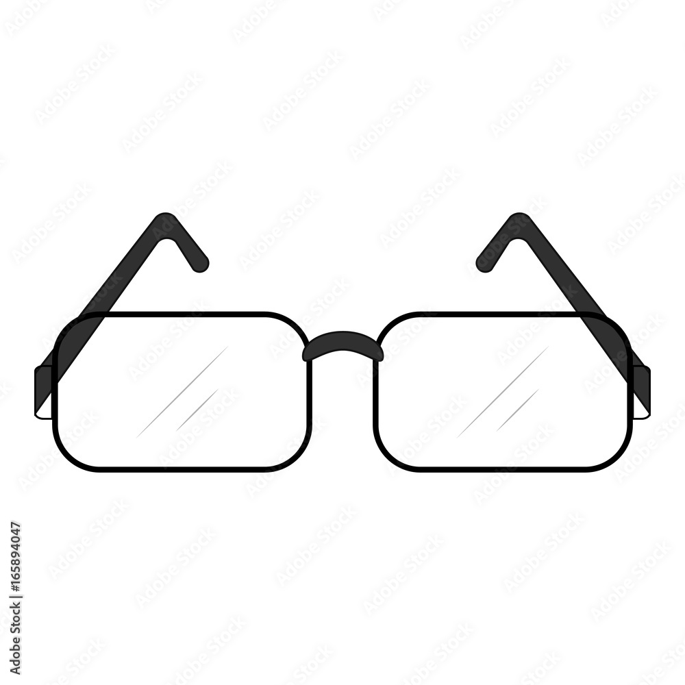 Mens glasses. Eyeglasses for men. Isolated vector illustration on white background. Mens glasses. Eyeglasses for men. Isolated vector illustration on white background.