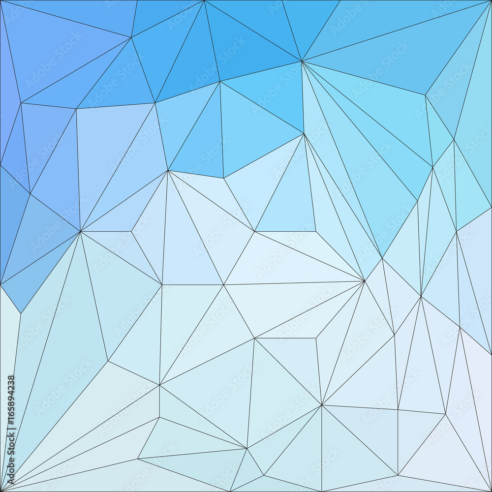 Obraz premium Abstract polygonal background. Vector triangle low poly pattern for design card, invitation,t shirt, garment