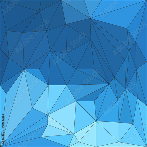 Abstract polygonal background. Vector triangle low poly pattern for design card, invitation,t shirt, garment