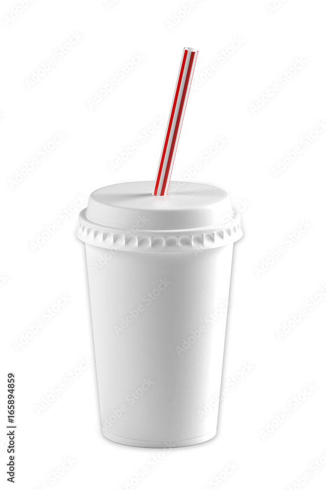 Paper Cup 3d illustration Paper Cup 3d illustration
