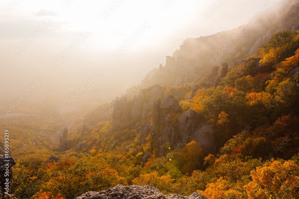 Plakat Autumn in the mountains