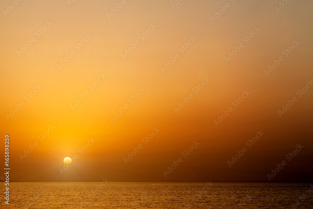 Fototapeta premium Sunrise at sea