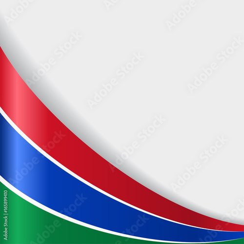Free Download Gambian flag background. Vector illustration. - GFXLoad