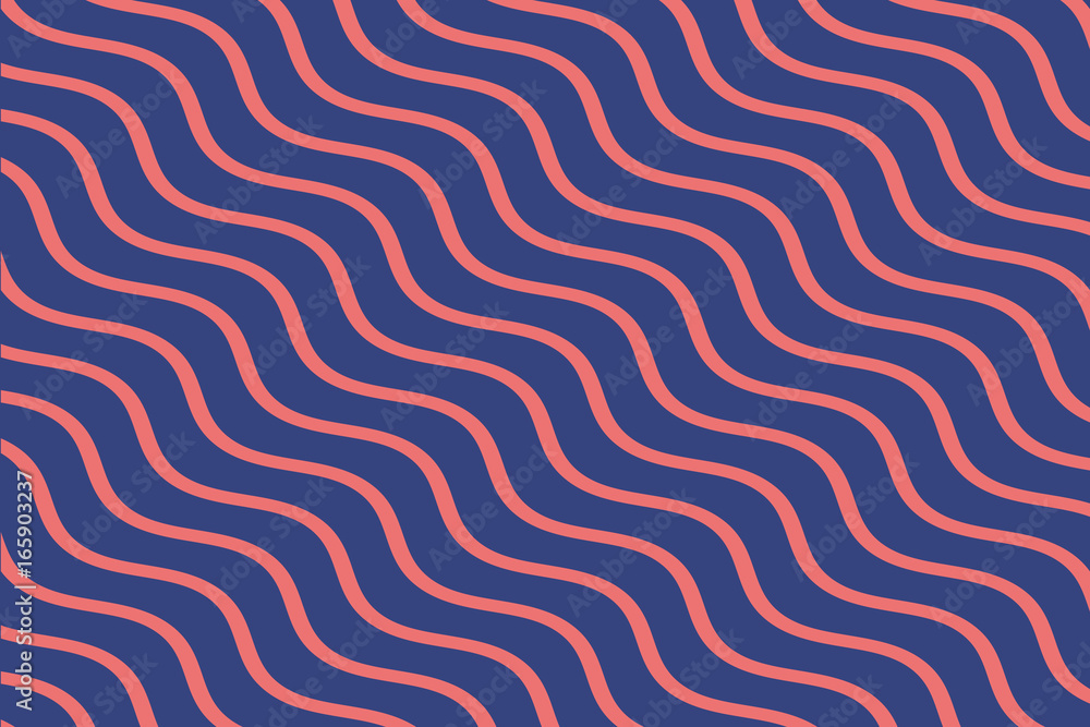 Colourful lines pattern in cute style