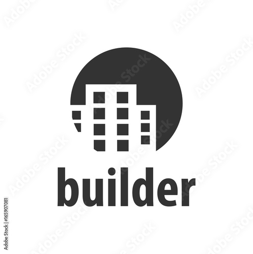 Building logo. Design department. Modern Buildings. Company icons.