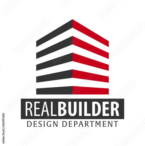 Building logo. Design department. Modern Buildings. Company icons.