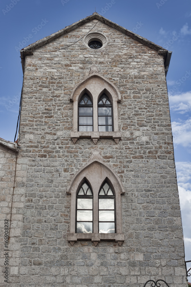 Church of St. John in Budva. Fragment, Summer 2017