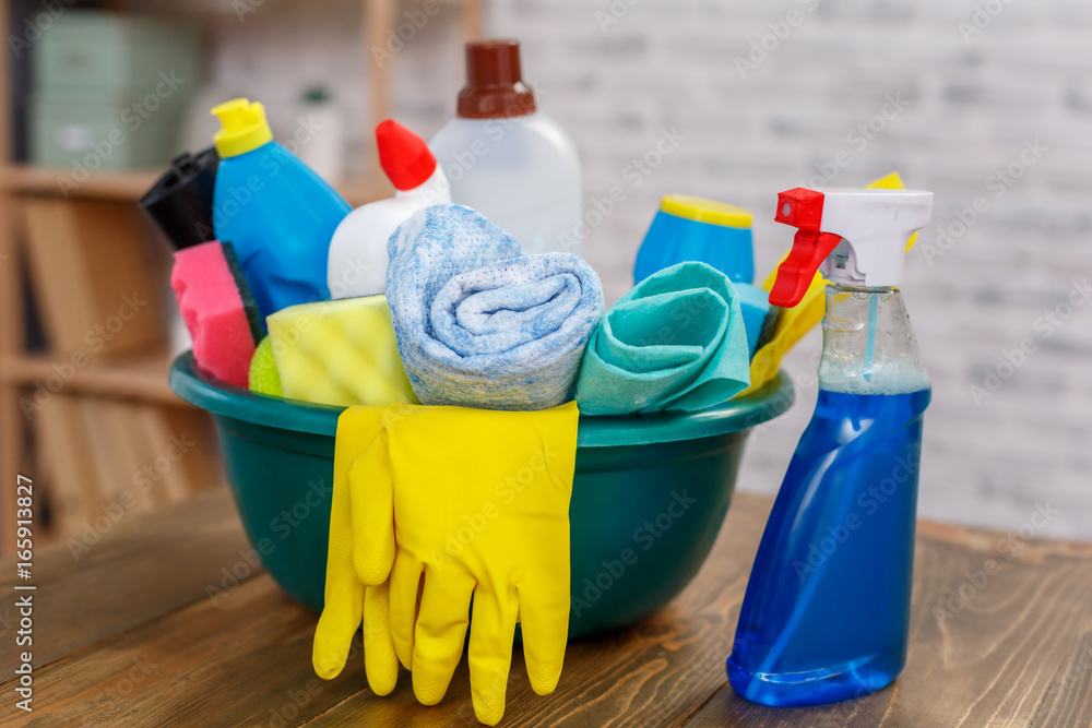 Concept for home cleaning services Concept for home cleaning services