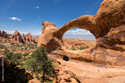 Double-O-Arch im Arches National Park, Utah