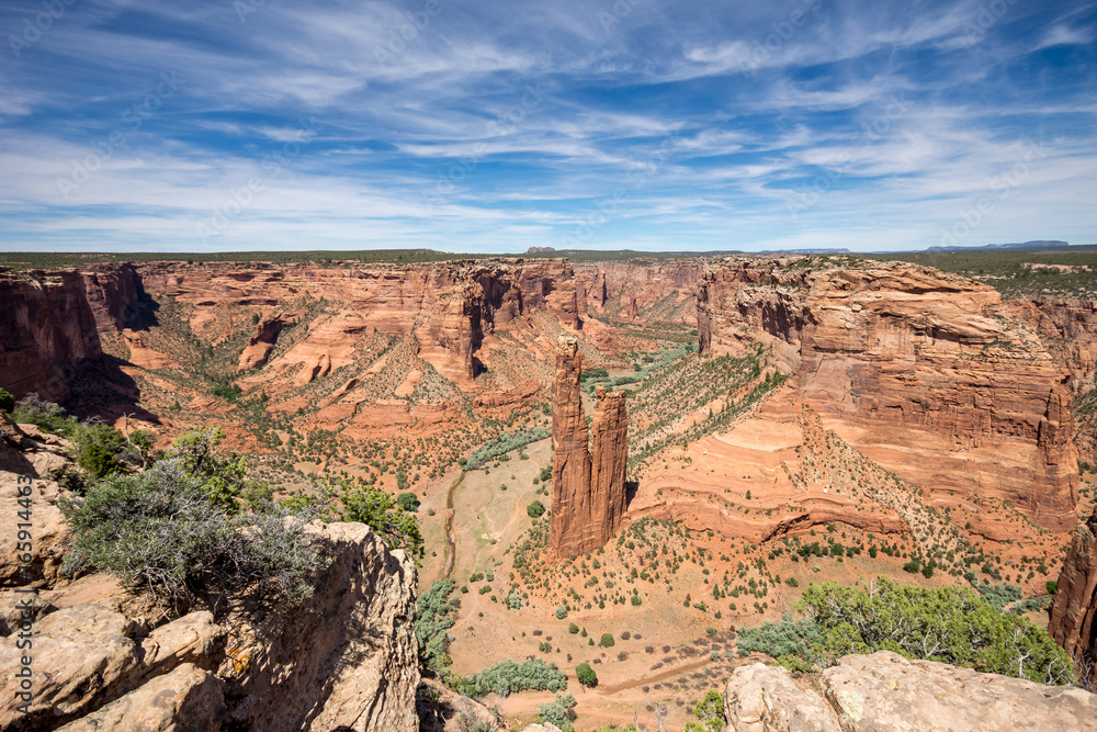 Spider Rock im Canyon de Chelly, Arizona