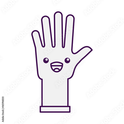 rubber gloves kawaii character