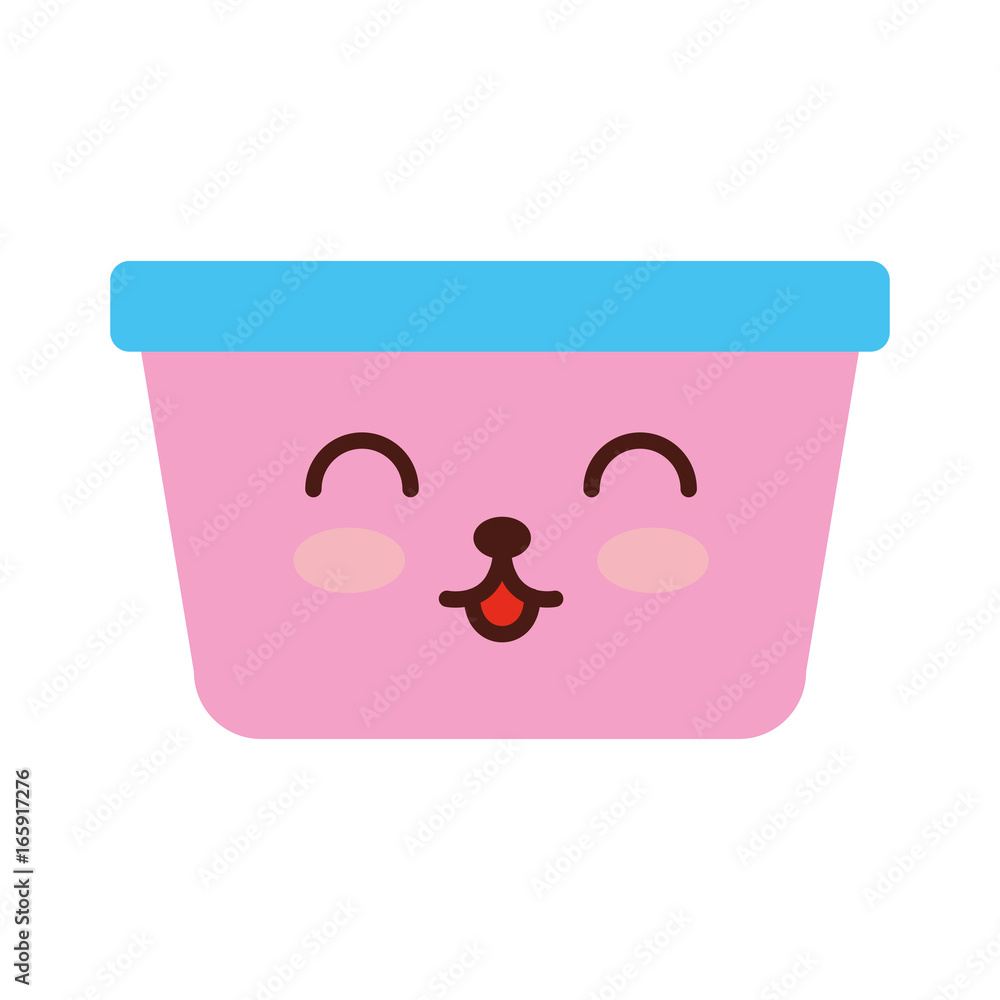 laundry basket kawaii character laundry basket kawaii character