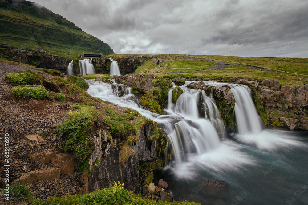 Fototapeta premium Kirkjufellfoss, Iceland