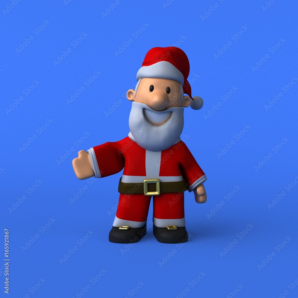 Santa claus - 3D Illustration Santa claus - 3D Illustration