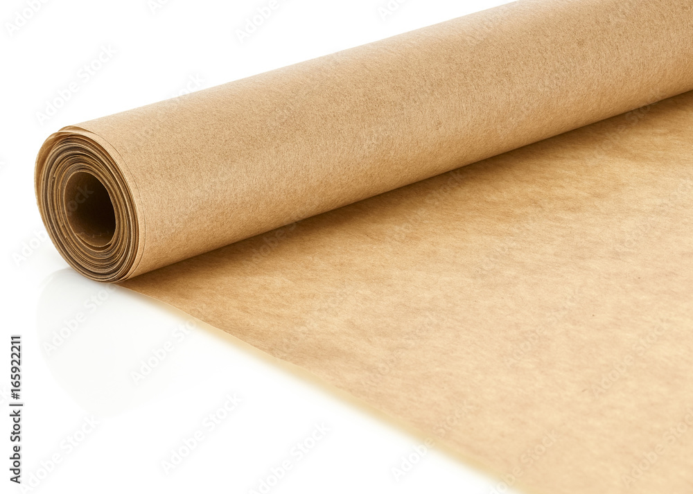 Rolle Backpapier close-up Rolle Backpapier close-up