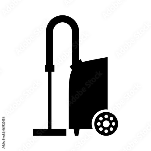 Vacuum cleaner isolated icon