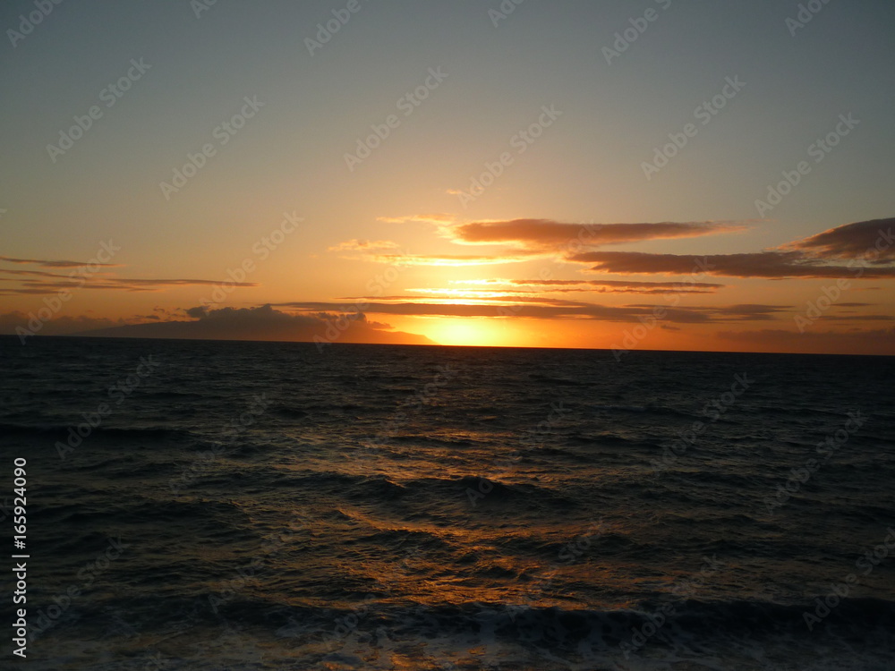 Sonnenuntergang am Meer