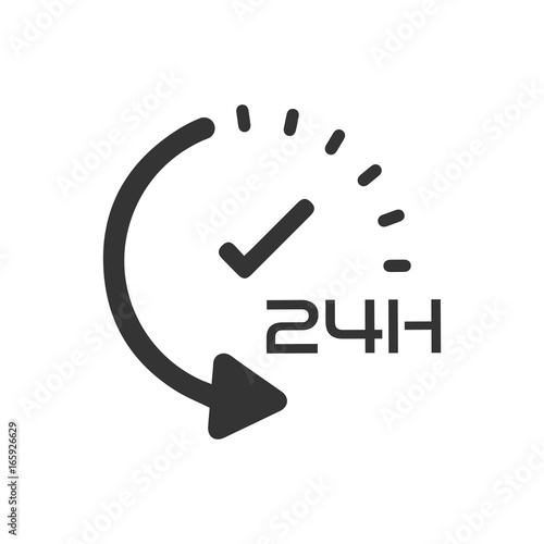 24 Hour Service Icon