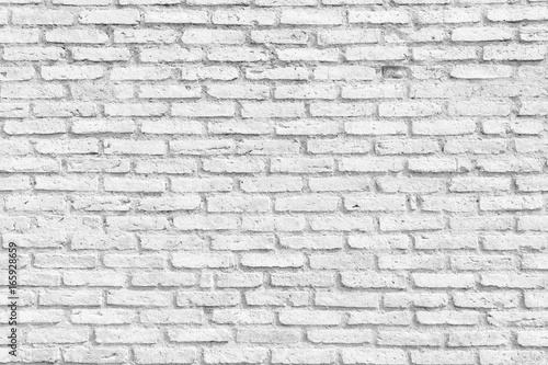 White Brick Wall Texture . Empty Abstract Background for Presentations and Web Design. A Lot of Space for Text Composition art image, website, magazine or graphic for commercial campaign