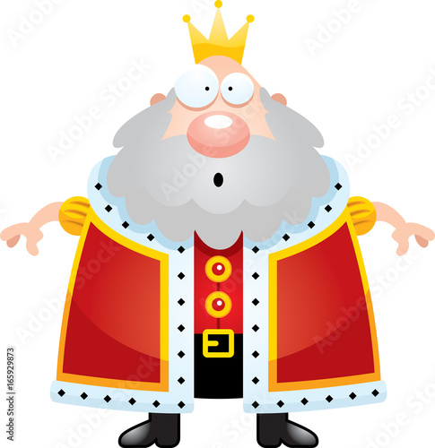 Surprised Cartoon King