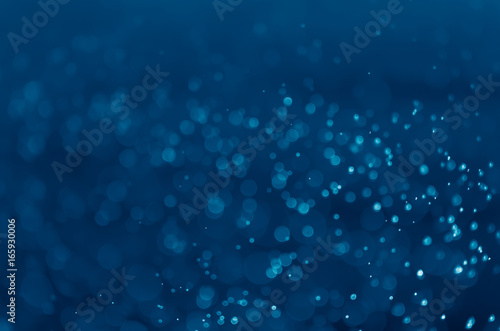 bokeh background blue design