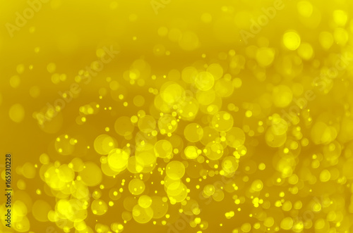 bokeh background design yellow