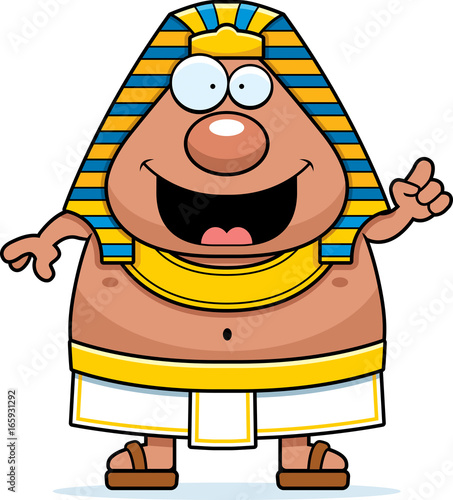 Cartoon Egyptian Pharaoh Idea