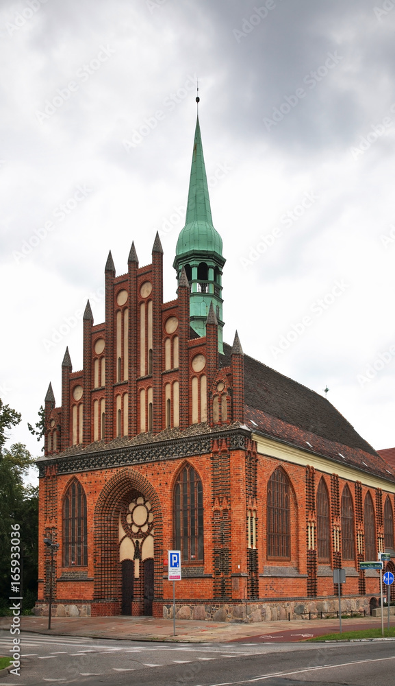 Church of Sts. Peter and Paul in Szczecin. Poland