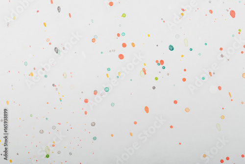 Splashes color drops © Digital Photo