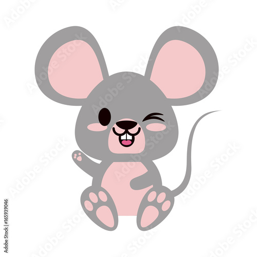 cute animal cartoon icon image